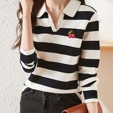 어썸풀 여성용 크리스 단가라 티셔츠