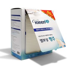 埃帕塔清理 優質壓紋可重複使用抹布, 50張, 1盒