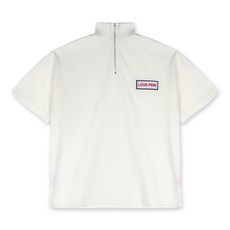 와이티클로젯 여성용 쟈크핑크 패치 반팔티