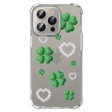 케이스퍼시픽 네잎클로버 에어쿠션 젤리 휴대폰 케이스