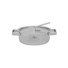 QUEEN SENSE CESSIN系列 五層不銹鋼火鍋湯鍋, 20cm, 銀色, 1個