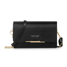 All About 大容量方形智慧型手機錢包肩背包