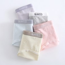 女童雲朵學生內褲5件組
