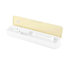 휴대용 UVC LED 충전식 칫솔살균기, DMC-710B, 옐로우