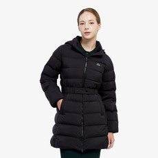 라코스테 여성용 다운 중힙 기장 점퍼 BF284E-55N