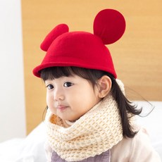 PPUPPU LULLU 兒童款老鼠毛氈帽