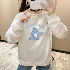 dinosaur 공룡 프린팅 맨투맨 임산부 상의 임부복