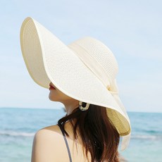 슬로우데코 차단 밀짚 썬캡