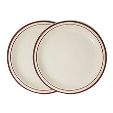 HORECA Lego 棕色復古盤, 2個, 2個圓盤, 混色