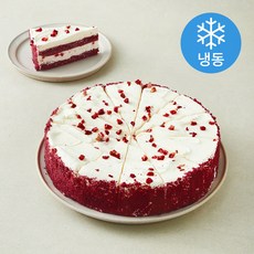 스위트딜라이트 스트로베리 레드벨벳 케이크 (냉동), 1.8kg, 1개