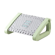 온메이커 화장실 책상 풋스툴, 그레이 + 그린