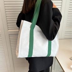 Elsso 休閒多用途大容量帆布托特包