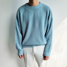 Jhstyle 男款寬鬆圓領針織衫 JHROK454