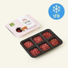 ORGA 유기농 인증 mom 한우 다짐육 6개입 (냉동), 240g, 1개