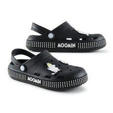 AlphaShoe Moomin 兒童線條涼鞋