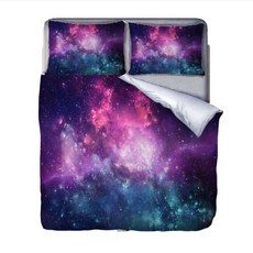 彩色印花被套枕套組 A_RD_257