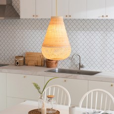 hit LIGHTING Hove 1燈吊燈 D30868, 藤編