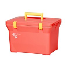 Vivid手提冰箱+貼紙組, 橘色, 15L