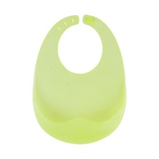 예꼬맘 젤리 실리콘 턱받이, 애플그린, 1개, 1매