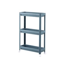 Booth Market 纖薄型多層縫隙架, 藍色