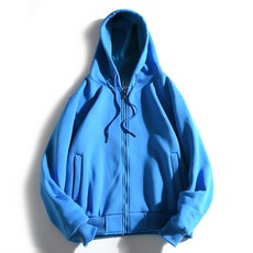 Market A 高品質刷毛連帽拉鍊外套