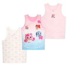 女童用 Catch! Teenieping 哈啾萍 背心 3件組