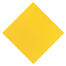 玩具閣樓 WANGE 樂高遊戲板 50x50 隔間 40 x 40 厘米, 黃色