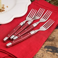 모던하우스 루이즈 티포크, 레드, 4개