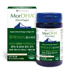 MINAMI MorDHA 孕婦護理植物膠囊 20.7g, 60顆, 1罐