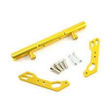 HK TRADING 機車 CNC 越野手把, 金色, 1個