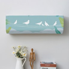 인테리어 벽걸이 에어컨 먼지 커버, 8