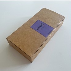 TINA PICNIC 牛皮紙盒 + 學測大發貼紙 淡紫色組合, 10套