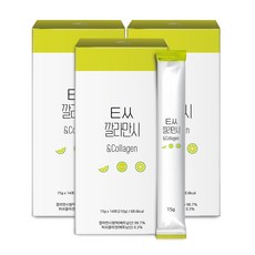 미쁨생활건강 톡쏙 깔라만시 앤 콜라겐 스틱 15g, 210g, 3개