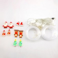 LED環形天空景觀聖誕燈飾組, 1套, 混合色