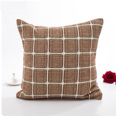 JCP 도트 그리드 쿠션커버