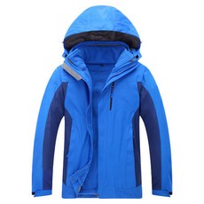 男款戶外保暖防風防水搖粒絨內裡多合一登山服外套 JY267