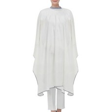 Deuspo剪髮圍巾魔鬼氈 LN 253-1, 象牙色+灰色, 1個