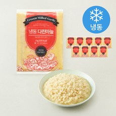 냉동 다진마늘, 1kg, 10개