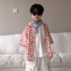 BabyMax 兒童華利斯碎花短袖襯衫