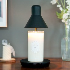 the Sweet 遙控式加熱燭燈+燈泡 隨機出貨 2入+蠟燭組, 黑色（暖色）