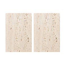 DAEHAN 大理石材質霧面裝飾托盤 COS-34L 2入, 米色