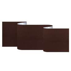 Gousse 多用途超大尺寸皮革修補貼紙 A4, 3.深棕色