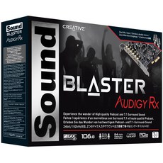 Creative Sound Blaster Audigy RX 音效卡, 1個, Audigy RX SB1550