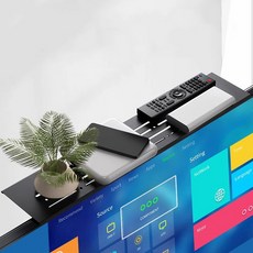 JLIFE Assist 電視螢幕收納架 中型, 黑色, 1個