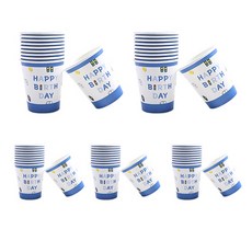 PARTYHAE 警察官生日派對杯, 5個, 10個