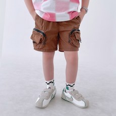 베리클로젯 남아 어드벤티지 벨트 4부 키즈 어린이 포켓 바지 팬츠