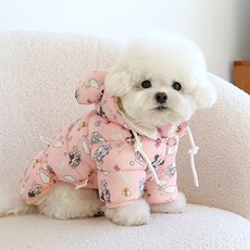 ITS DOG 狗狗Disney Baby Friends柔軟連帽鋪棉外套, 迷你, 1個