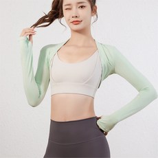 루나걸 여성용 요가 볼레로 가디건 L24SPC013122