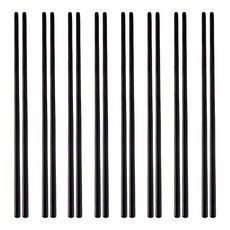 RAONNURI 簡約素色筷子, 黑色的