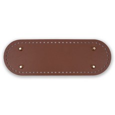 Jinga包底 橢圓形 20 x 10 cm, 1個, 棕色